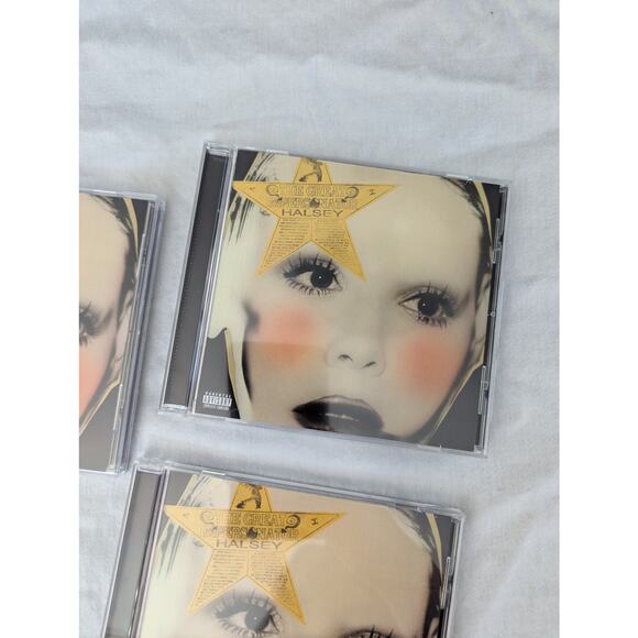 Halsey Signed CDs The Great Impersonator Autographed Insets 70s 80s 90s Bundle - Picture 9 of 11